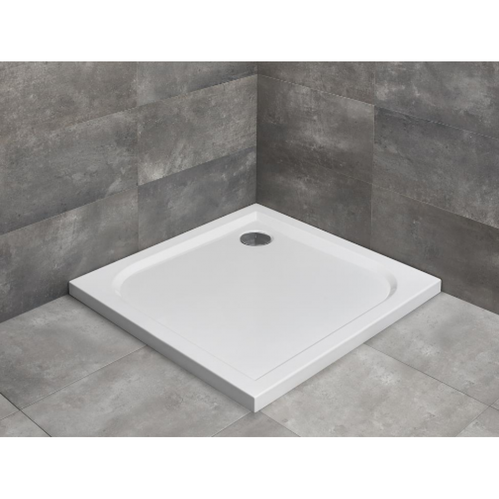 Душевой поддон, Radaway, Delos C, шгв 900*900*50, с сифоном TBXS, цвет-белый