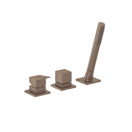 Смеситель для ванны и душа, Kludi, DECUS, цвет-бронза брашированная