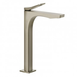 Смеситель для раковины, Gessi, Rilievo, цвет-Finox Brushed Nickel