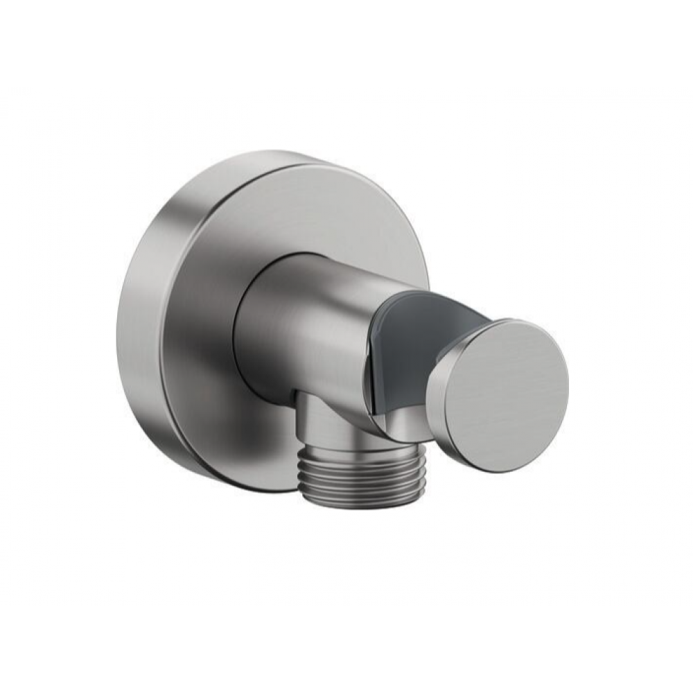 Шланговое подсоединение, Duravit, цвет-нержавеющая сталь