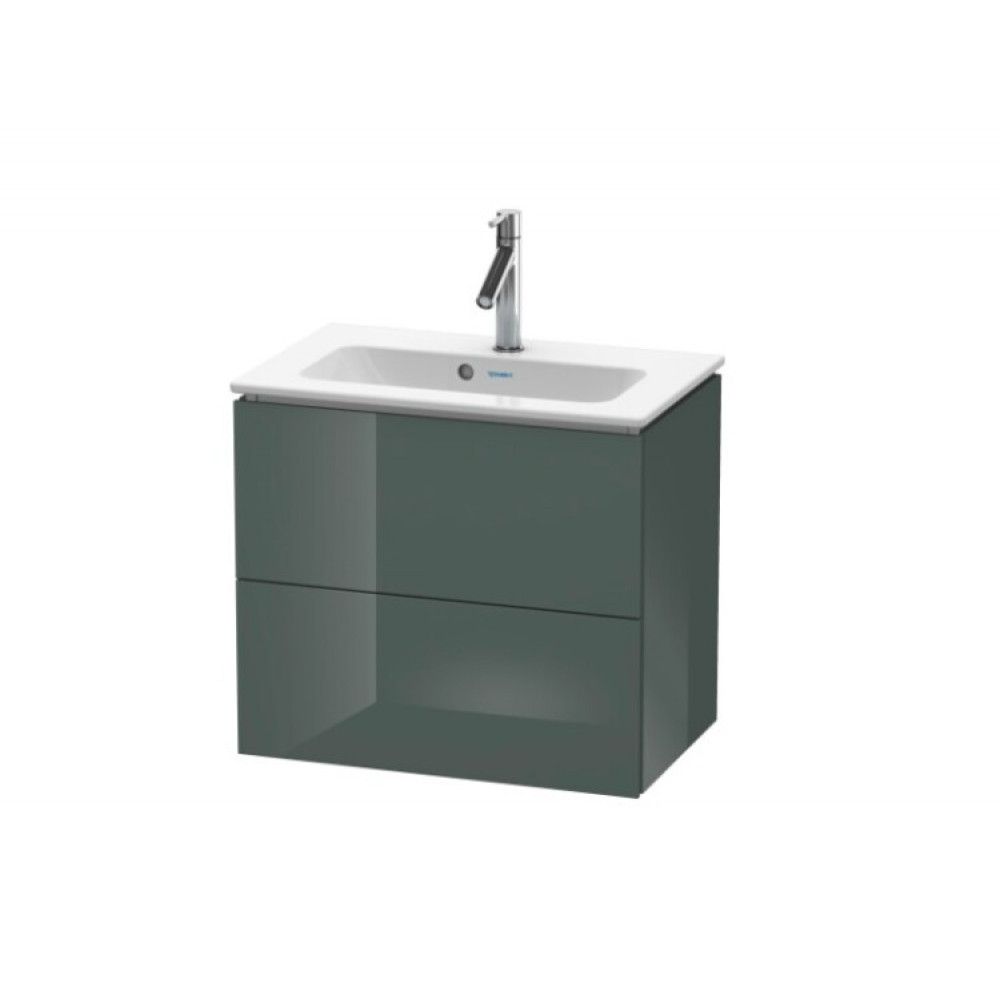Тумба под раковину, Duravit, L-Cube, шгв 620*391*550, раковина-необходимо заказать, цвет-доломитово-серый глянцевый
