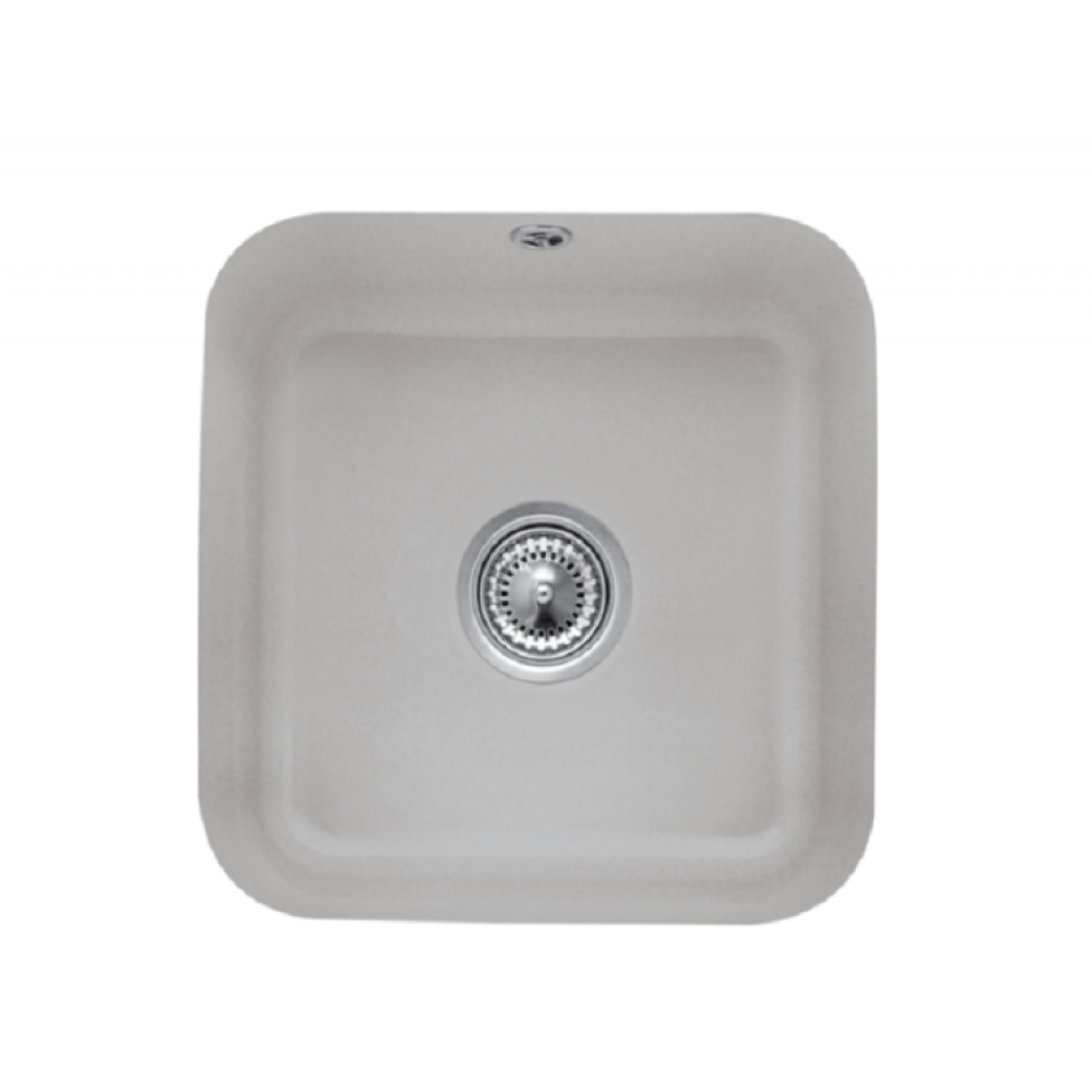 Мойка, Villeroy&Boch, Cisterna 50, шгв 445*445*200, CeramicPlus, цвет-Stone White