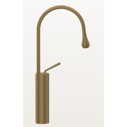 Смеситель для раковины, Gessi, Goссia, цвет-Antique Brass