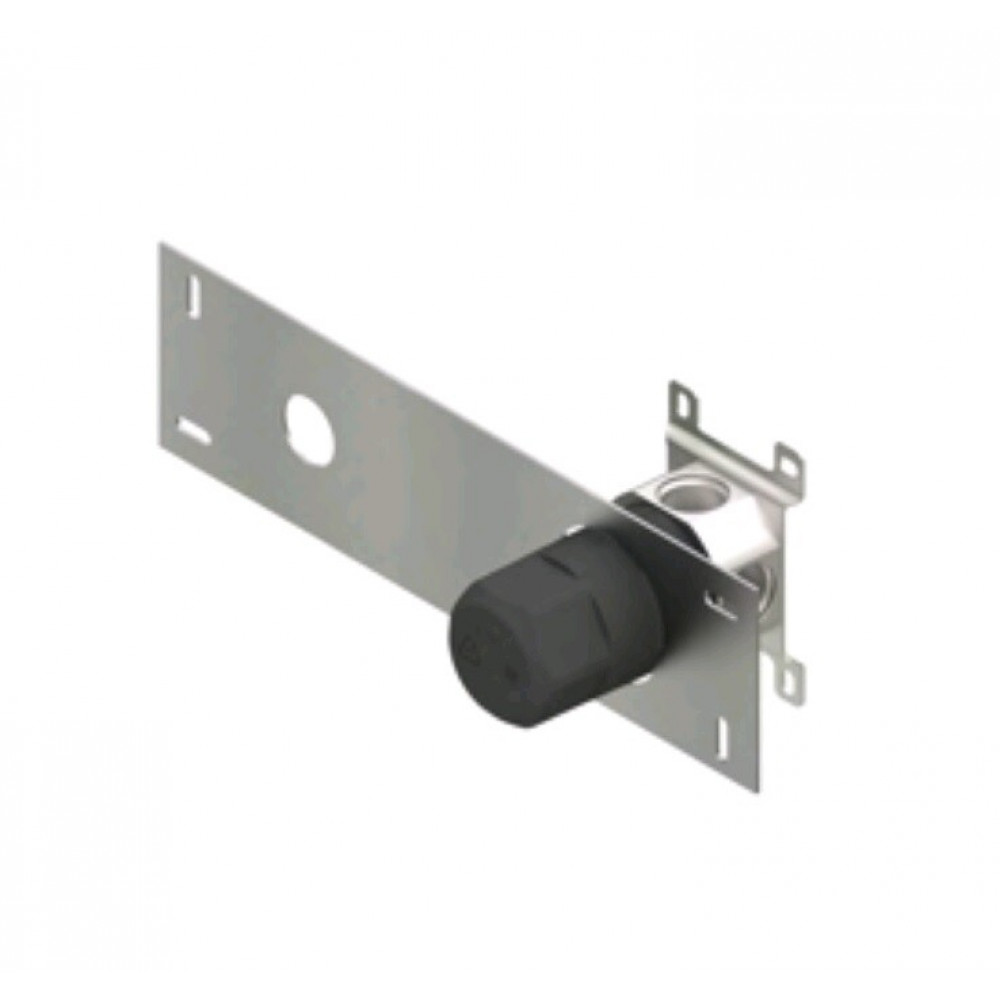 Внутренняя часть, Quadro design, FixKit, для серий диаметром 43 мм, с монтажным шаблоном, сталь брашированная