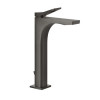 Смеситель для раковины, Gessi, Rilievo, цвет-Black Metal Brushed PVD