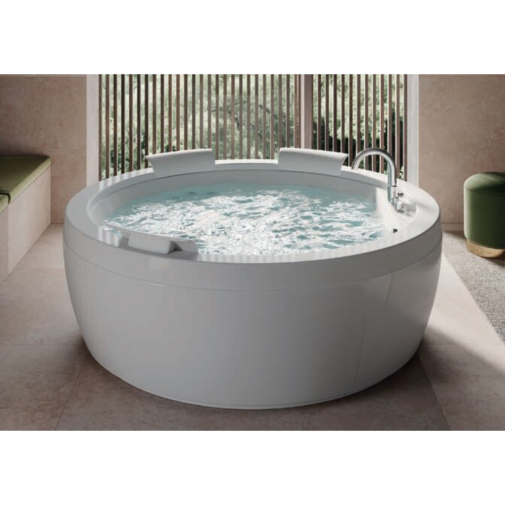 Гидромассажная ванна, Jacuzzi, Nova, шгв 1800*1800*630, Aquasystem, цвет-белый глянцевый