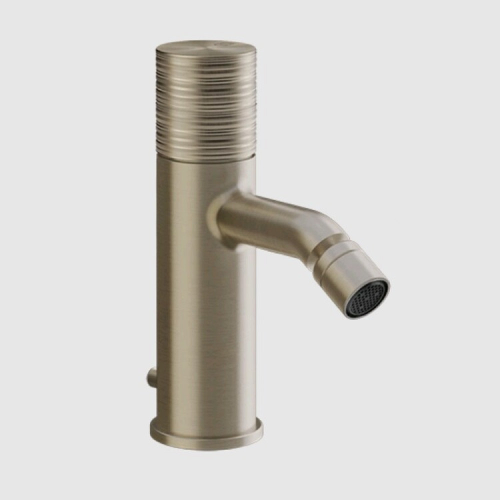 Смеситель для биде, Gessi, Habito Trame, цвет-Finox Brushed Nickel