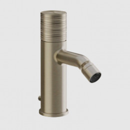 Смеситель для биде, Gessi, Habito Trame, цвет-Finox Brushed Nickel