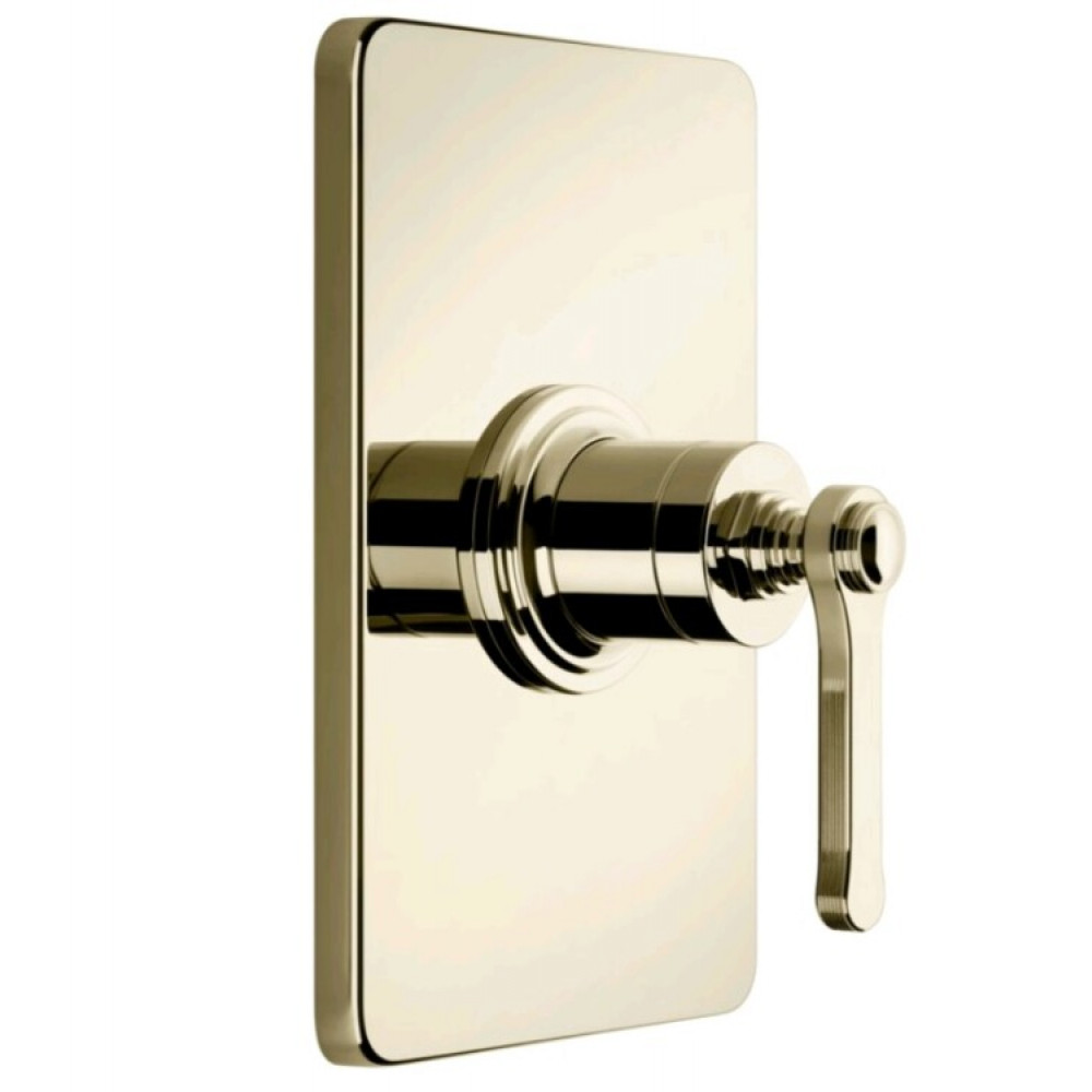 Смеситель для душа, Gessi, VENTI20, на 1 потребитель, цвет-Brass PVD