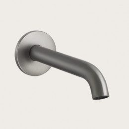 Излив, Gessi, 316 Bath-Shower, цвет-Steel Brushed