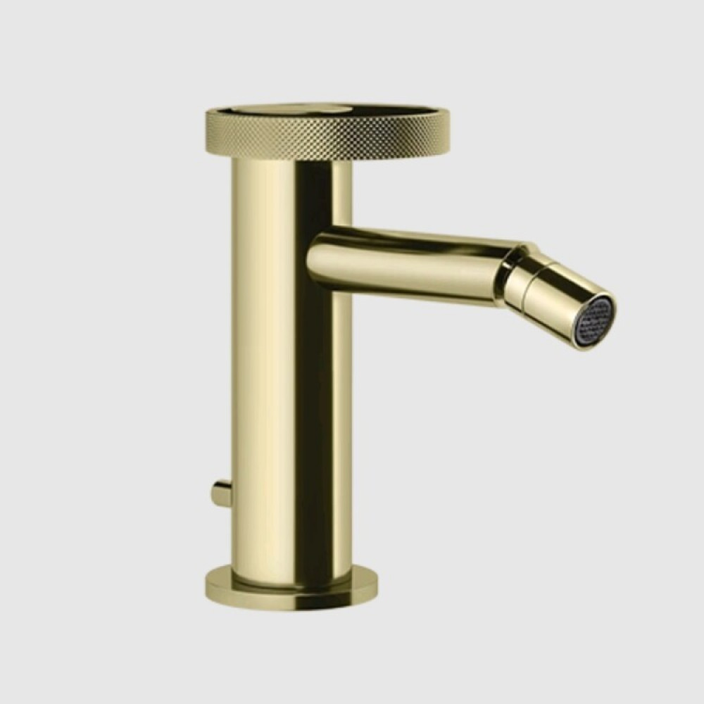 Смеситель для биде, Gessi, Anello, цвет-Brass PVD