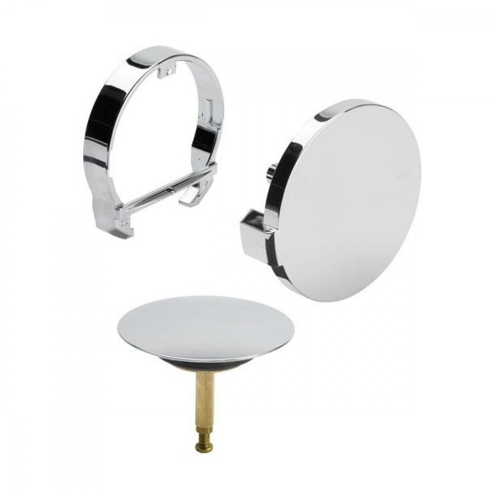 Донный клапан, Viega, V1-Сифоны д/ванн и поддон, для ванны, цвет-хром