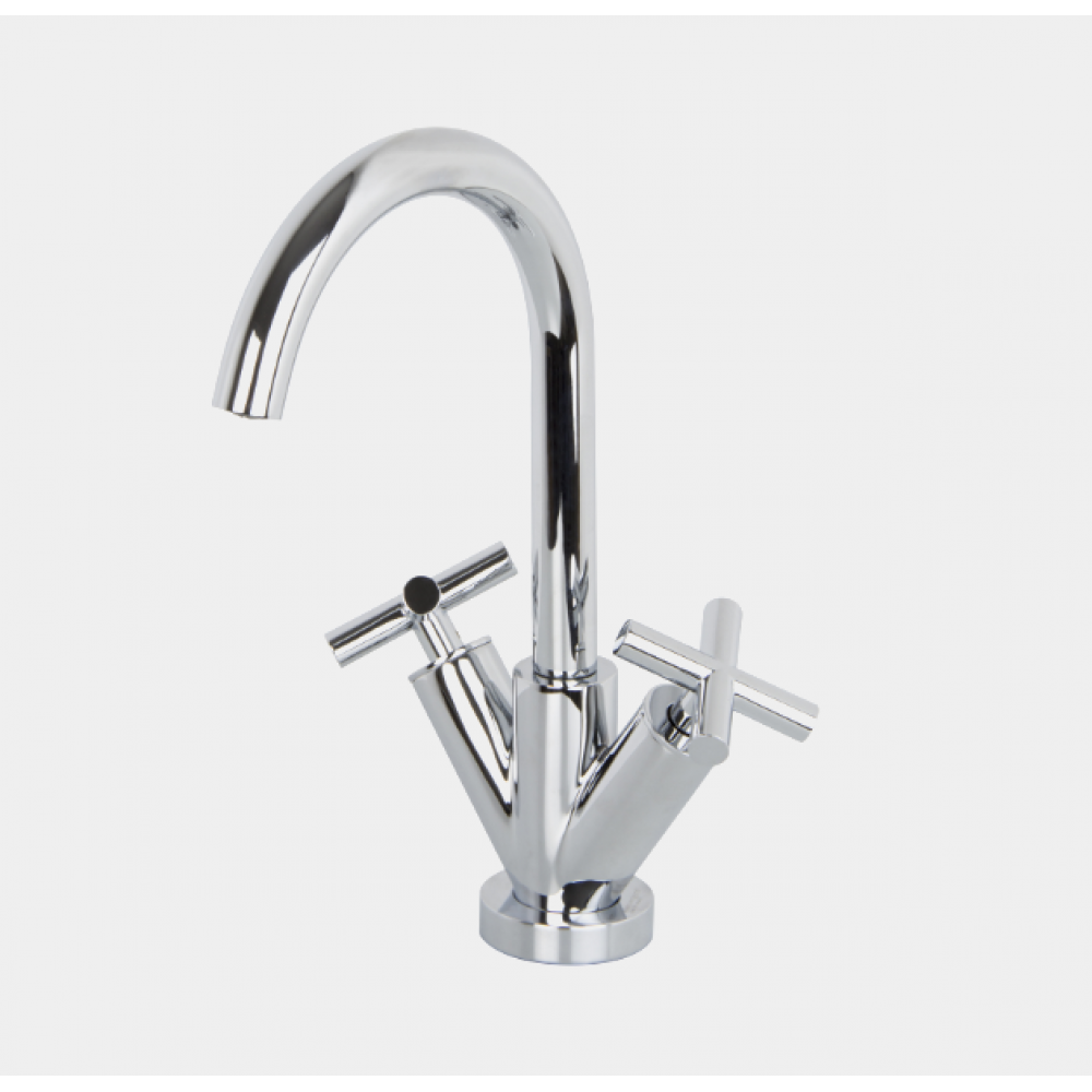 Смеситель для раковины, Fima Carlo Frattini, Maxima, цвет-черный матовый