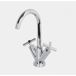 Смеситель для раковины, Fima Carlo Frattini, Maxima, цвет-черный матовый