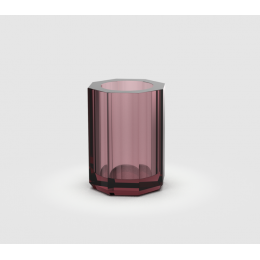 Стакан, Decor Walther, Kristall, шгв 70*70*100, цвет-Rich Burgundy