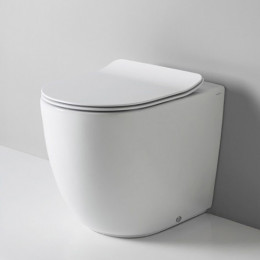 Унитаз, Artceram, File 2.0, приставной, шгв 370*530*420, цвет-белый матовый