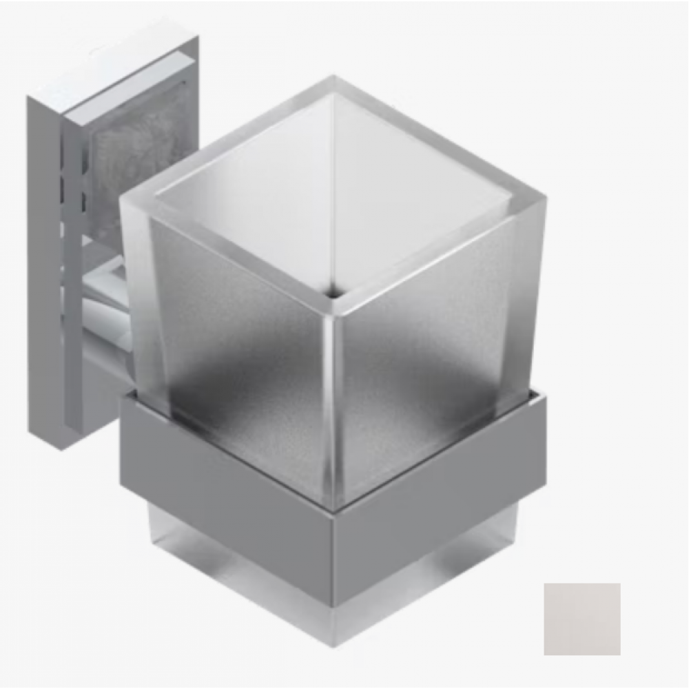 Стакан, THG, Masque de Femme Smooth metal, шгв 70*112*95, цвет-никель