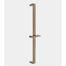 Штанга для душа, Gessi, Rettangolo shower, 615, цвет-медь брашированная PVD (Copper Brushed PVD)