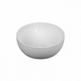 Раковина, Vitra, Outline, шгв 400*400*145, отверстия для смесителя-отсутствуют, VitrA Clean, цвет-белый