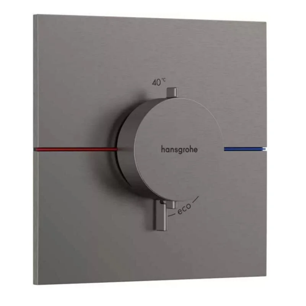 Смеситель для душа, Hansgrohe, ShowerSelect Comfort E, на 1 потребитель, цвет-хром черный шлифованный