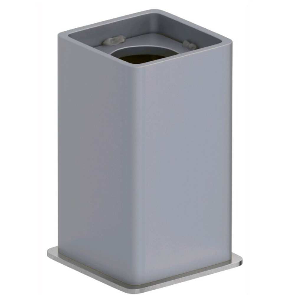 Модуль, Сунержа, скрытого подключения, для МЭМ CUBE, цвет-RAL 7040 (Серое окно)