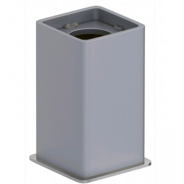 Модуль, Сунержа, скрытого подключения, для МЭМ CUBE, цвет-RAL 7040 (Серое окно)