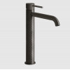 Смеситель для раковины, Gessi, 316 Intreccio, цвет-Black Metal Brushed PVD