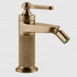 Смеситель для биде, Gessi, VENTI20, цвет-Warm Bronze Brushed PVD