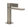 Смеситель для раковины, Gessi, Inverso Diamantato, цвет-Finox Brushed Nickel