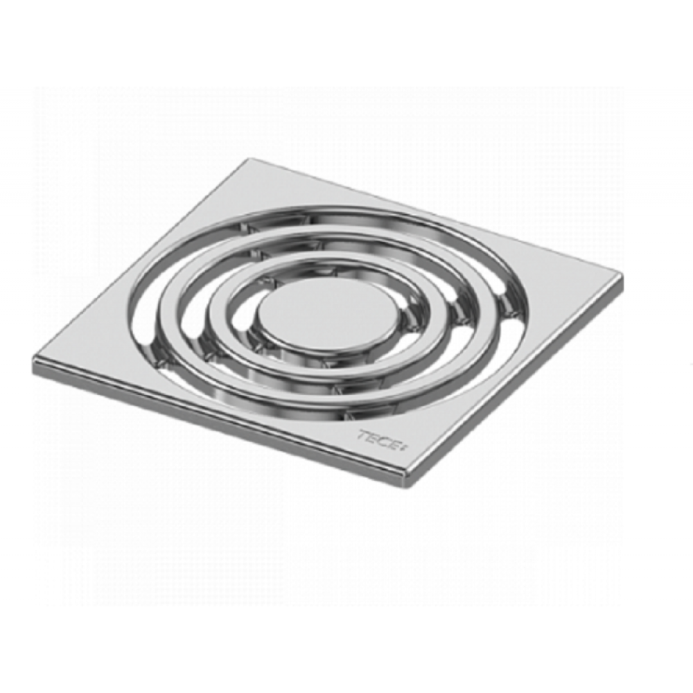 Дизайн-решетка, TECE, Drainpoint S, 142, цвет-полированная нержавеющая сталь