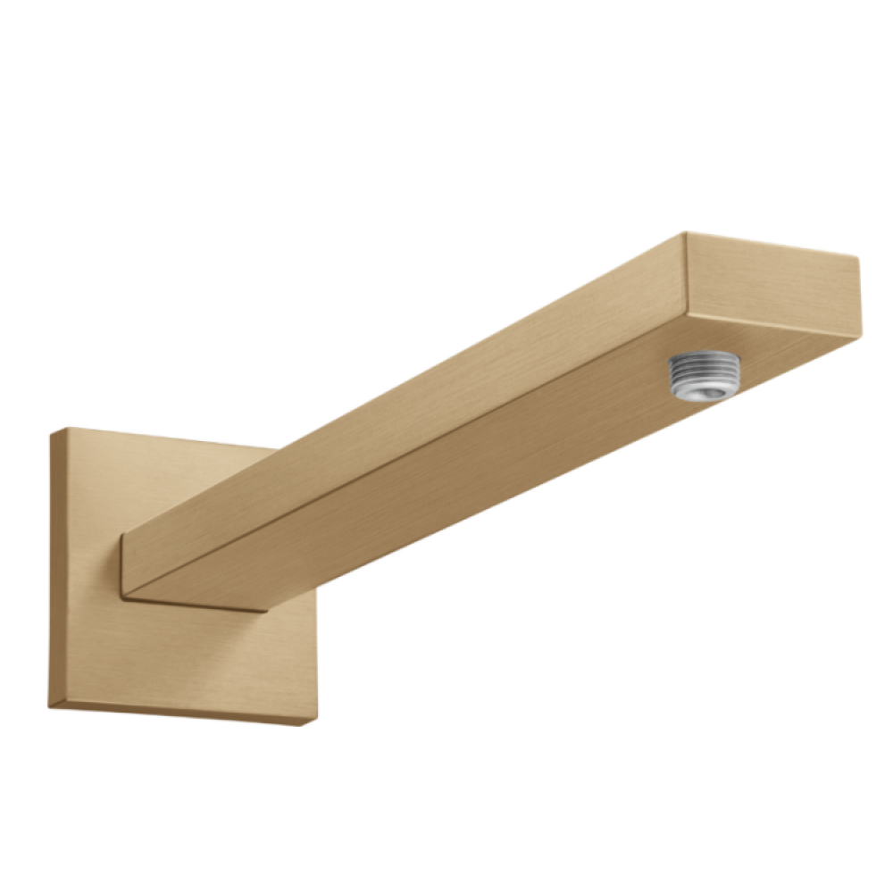Держатель верхнего душа, Hansgrohe, Square, цвет-шлифованная бронза