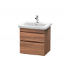 Тумба под раковину, Duravit, Durastyle, шгв 580*448*610, раковина-необходимо заказать, цвет-орех натуральный