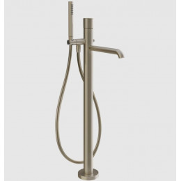 Смеситель для ванны и душа, Gessi, Habito Diamantato, цвет-Finox Brushed Nickel