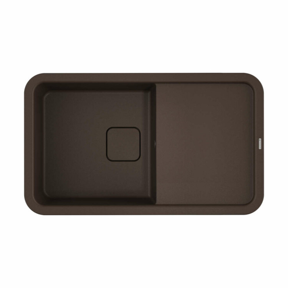 Мойка, OMOIKIRI, Tasogare, шгв 860*510*210, отверстия для смесителя-6 промаркированных, цвет-темный шоколад