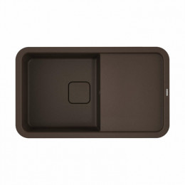 Мойка, OMOIKIRI, Tasogare, шгв 860*510*210, отверстия для смесителя-6 промаркированных, цвет-темный шоколад