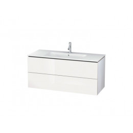 Тумба под раковину, Duravit, L-Cube, шгв 1220*481*550, раковина-необходимо заказать, цвет-белый глянцевый
