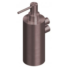 Дозатор для жидкого мыла, Quadro design, шгв 64*115*189, цвет дозатора-золото розовое