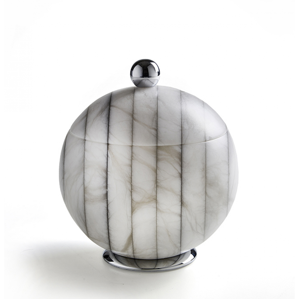 Контейнер, 3SC, Rigato, настольный, шв 150*180, цвет-алебастр/хром