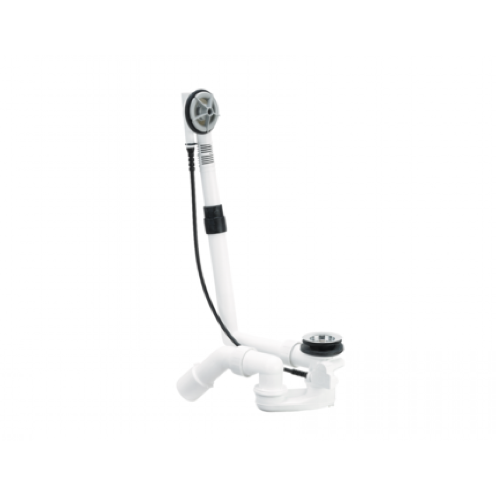 Слив-перелив, Bette, для ванны, длина троса, мм-725, цвет-хром