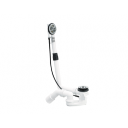 Слив-перелив, Bette, для ванны, длина троса, мм-725, цвет-хром