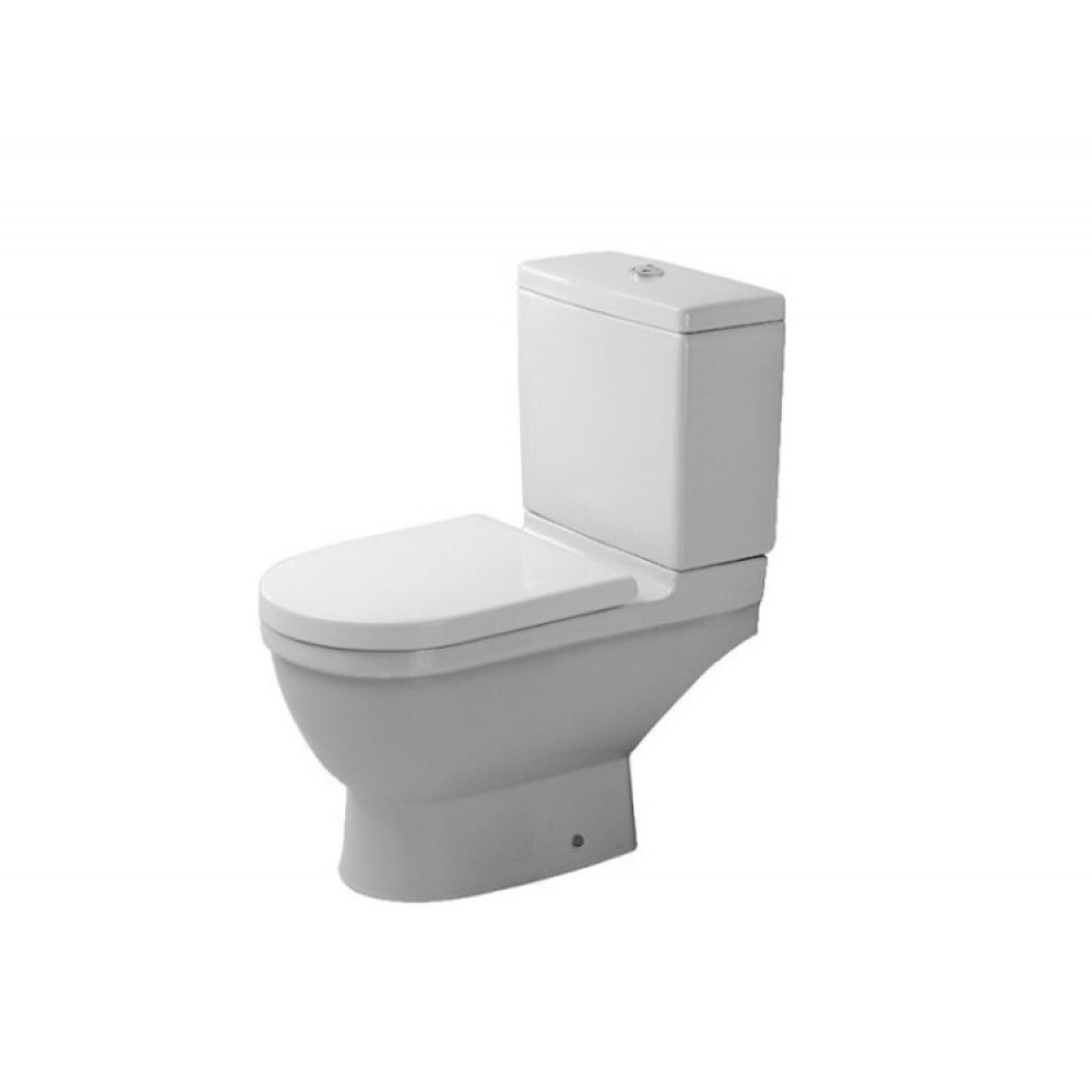 Унитаз, Duravit, Starck 3, напольный, шгв 360*655*395, WonderGliss, цвет-белый