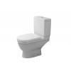 Унитаз, Duravit, Starck 3, напольный, шгв 360*655*395, WonderGliss, цвет-белый