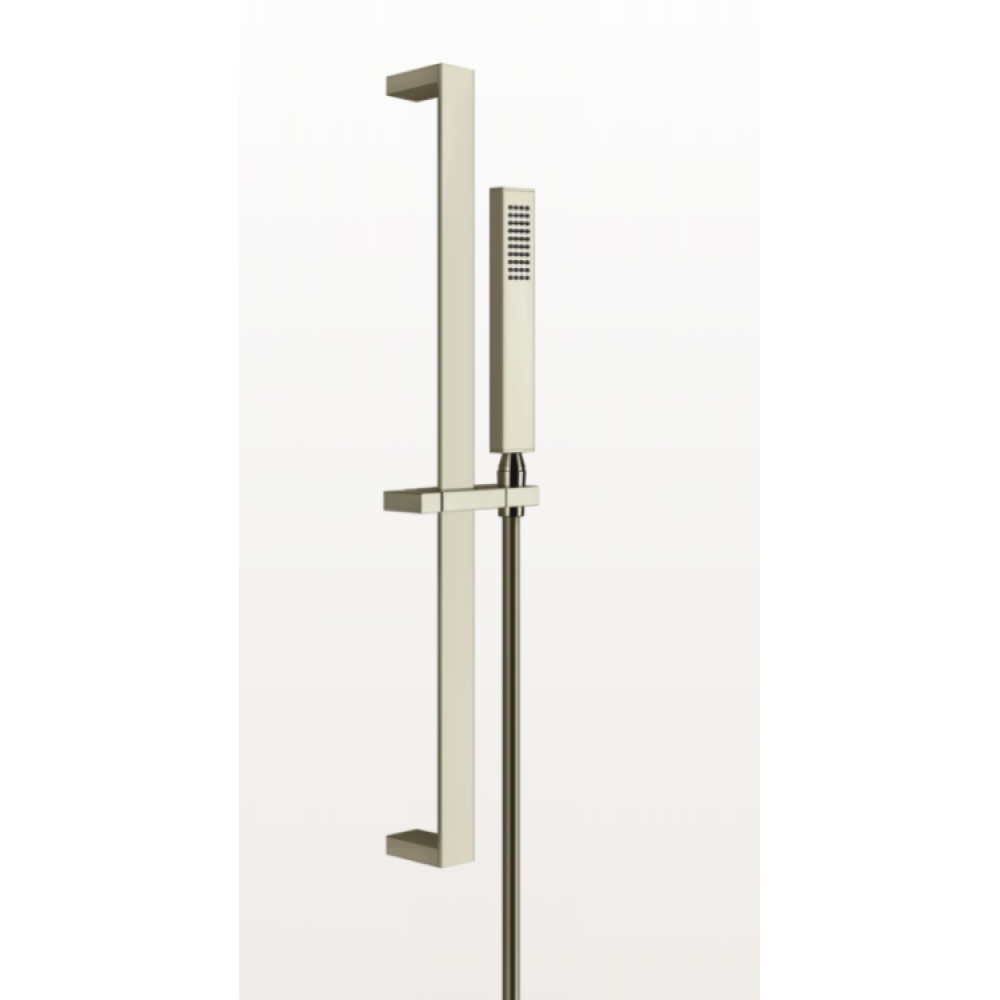 Душевой гарнитур, Gessi, Rettangolo shower, 35*205, цвет-Nickel PVD