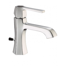 Смеситель для раковины, Cisal, Chérie, цвет-Chrome/Night Black