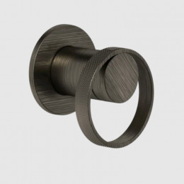 Смеситель для душа, Gessi, Anello, на 1 потребитель, цвет-Aged Bronze