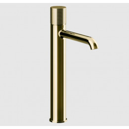 Смеситель для раковины, Gessi, Habito Cesello, цвет-Brass PVD
