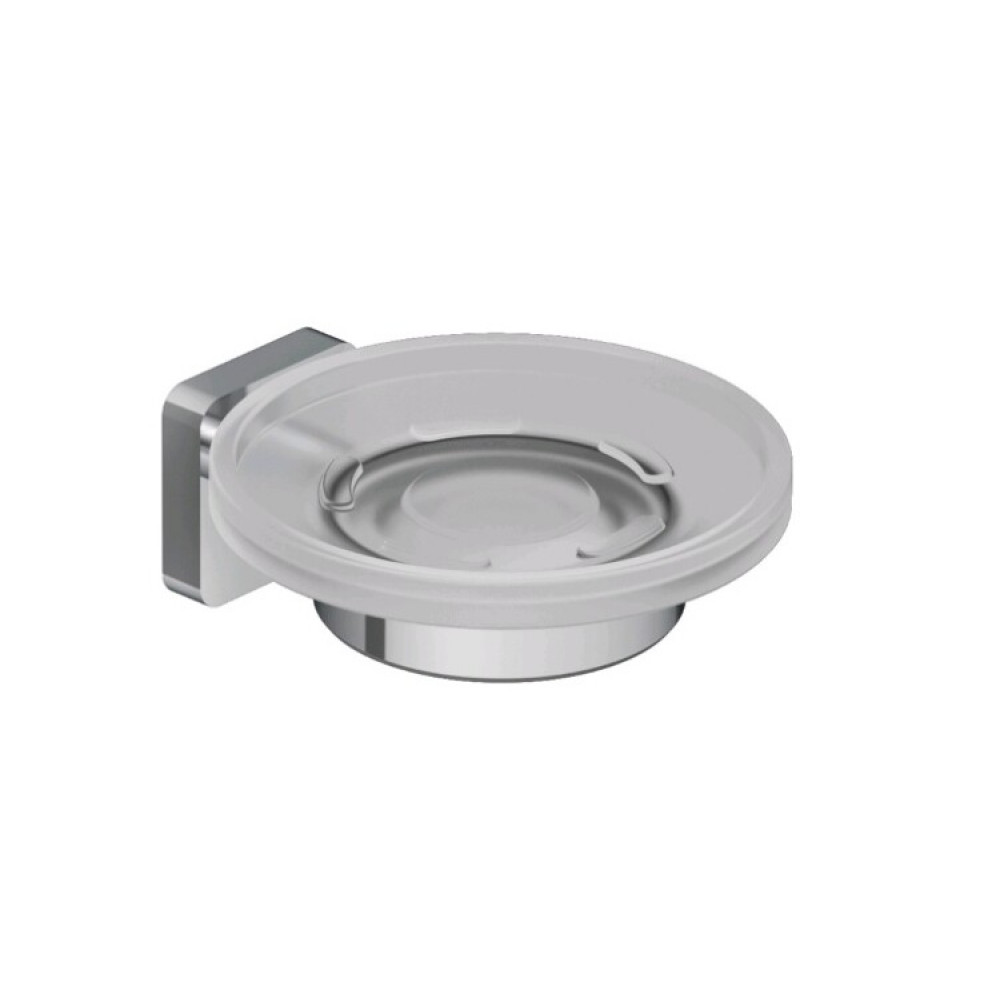 Мыльница, Kludi, VELA S, шгв 110*122*45, цвет-хром