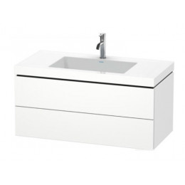 Тумба под раковину, Duravit, L-Cube, шгв 1000*480*500, раковина-в комплекте, цвет-белый матовый