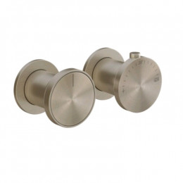 Смеситель для душа, Gessi, Origini, на 1 потребитель, цвет-Finox Brushed Nickel