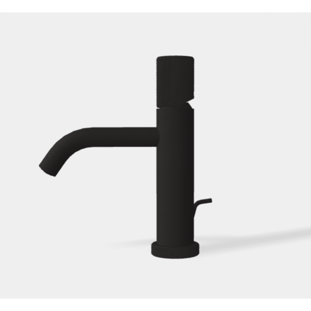 Смеситель для раковины, Fima Carlo Frattini, Spillo Tech, G COLLECTION, цвет-черный матовый